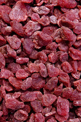 Dried strawberries