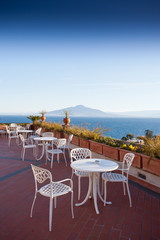 terrace in sorrento