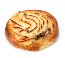 Delicious sweet cream bun