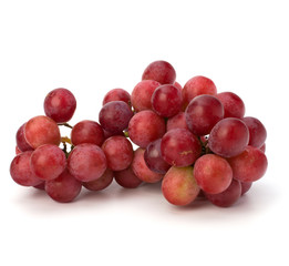 Perfect bunch of red grapes