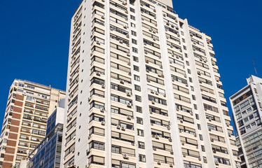 Apartment buildings in Buenos Aires