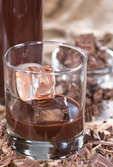 Homemade Chocolate Liqueur