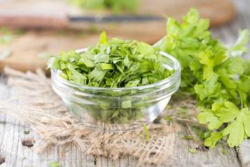 Fresh flat leaf Parsley