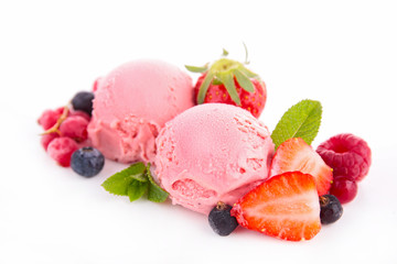 berry ice cream
