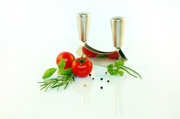 Tomaten mit Kräutern