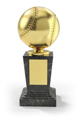 Baseball trophy