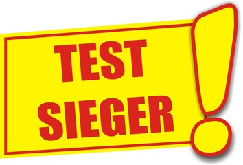 étiquette test sieger