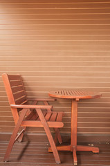 brown furniture and background