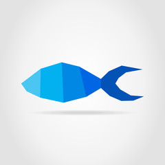 Fish blue