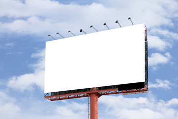 Blank billboard useful for your advertisement