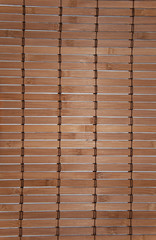 detail of a wooden sunscreen
