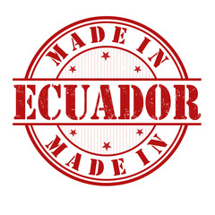 Made in Ecuador stamp