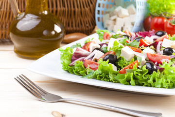 Fresh Greek salad