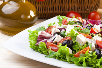 Fresh Greek salad