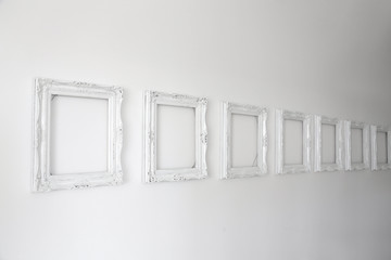 white frames