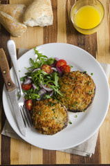Cheese stuffed mushrooms
