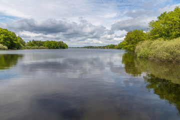 Fototapeta na wymiar lac de Bouzey