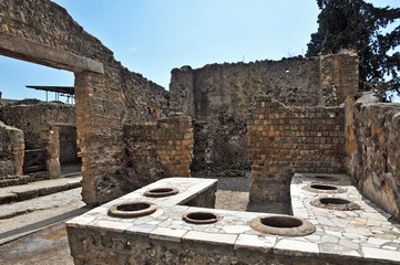 Gli scavi di Ercolano - Napoli