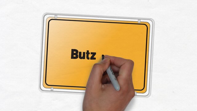 Butzbach Ortseingangsschild Ortseingang Stadt
