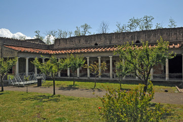 Gli scavi di Oplontis - Villa di Poppea - Napoli