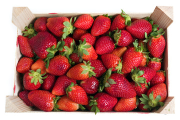 strawberries box