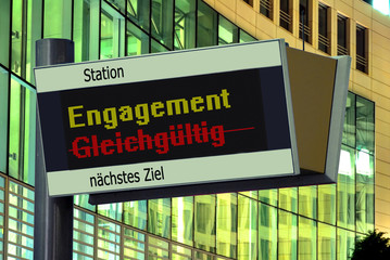 Anzeigetafel 2 - Engagement
