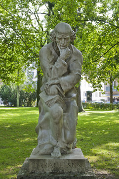 Paracelsus Monument in Salzburg