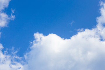 clouds with blue sky