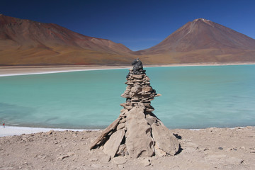 Laguna Verde - Uyuni - Licancabur Volcano