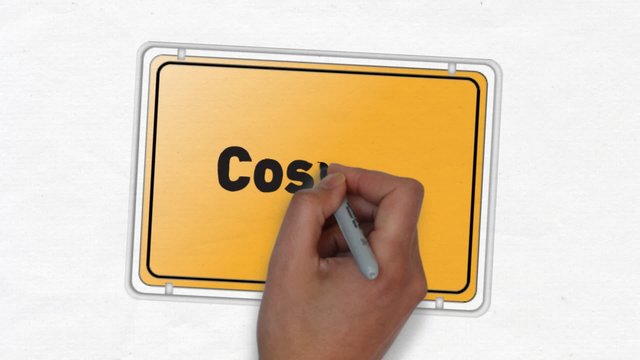 Coswig Ortseingangsschild Ortseingang Stadt