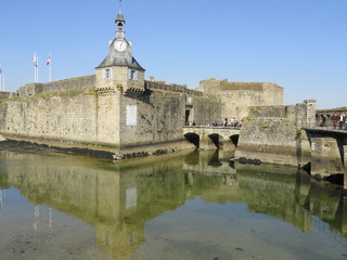 La ville-close de Concarneau (Finistère, Bretagne)