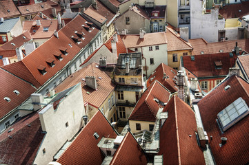 Fototapeta premium Dachy starożytnego miasta