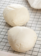 Fresh made mozzarella