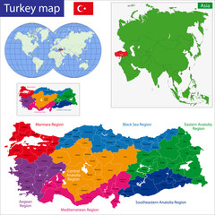 Turkey map