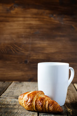 croissants and coffee