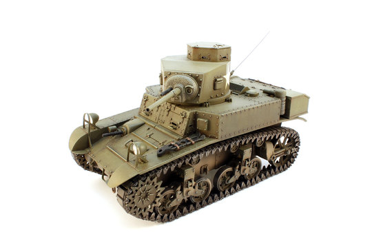 Model M3  light tank top view