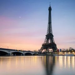 Foto auf Glas Eiffelturm Paris Frankreich © Beboy