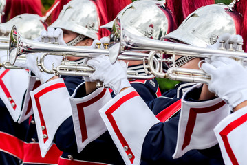 Details from a showband