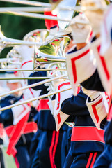 Details from a showband