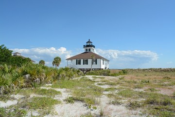Fototapeta na wymiar Boca Grande lighthouse