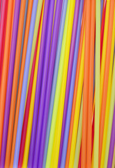 Obraz premium Cocktail Straws Background