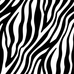 Sierkussen Dieren patronen Naadloos patroon met zebrastrepen  © bluezace