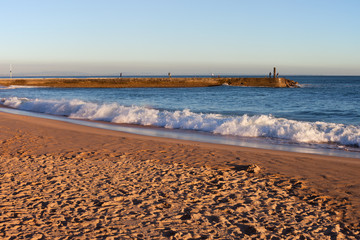 Beach and Pier in Estoril