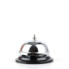Service bell isolated white background