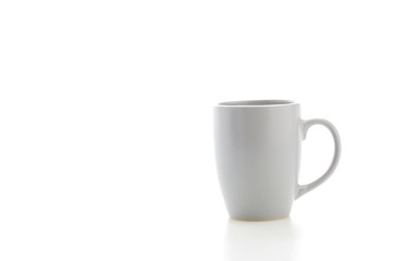 Mug isolated on white