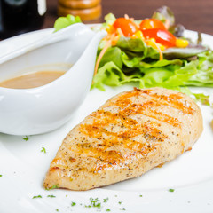 Grilled chicken breast