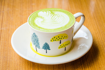 Green tea latte