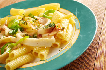 Seafood with Rigatoni Pasta