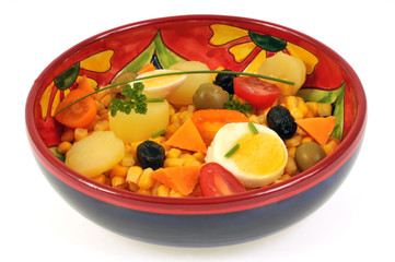 Salade composée à l'italienne