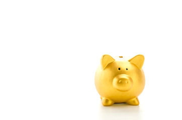 Piggybank isolated on white background
